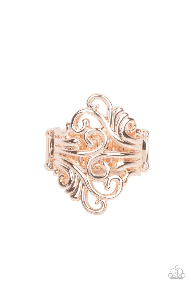 Voluptuous Vines - Rose Gold