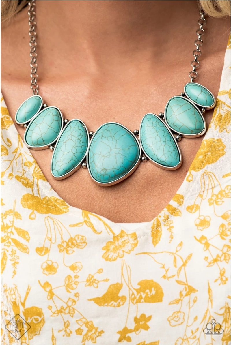 Primitive - Blue Necklace Fashion Fix