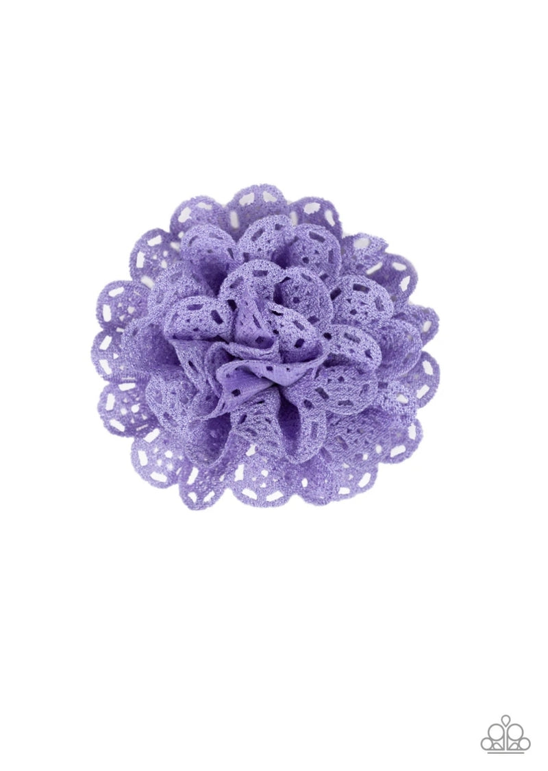 Floral Fashionista - Purple Hair Clip