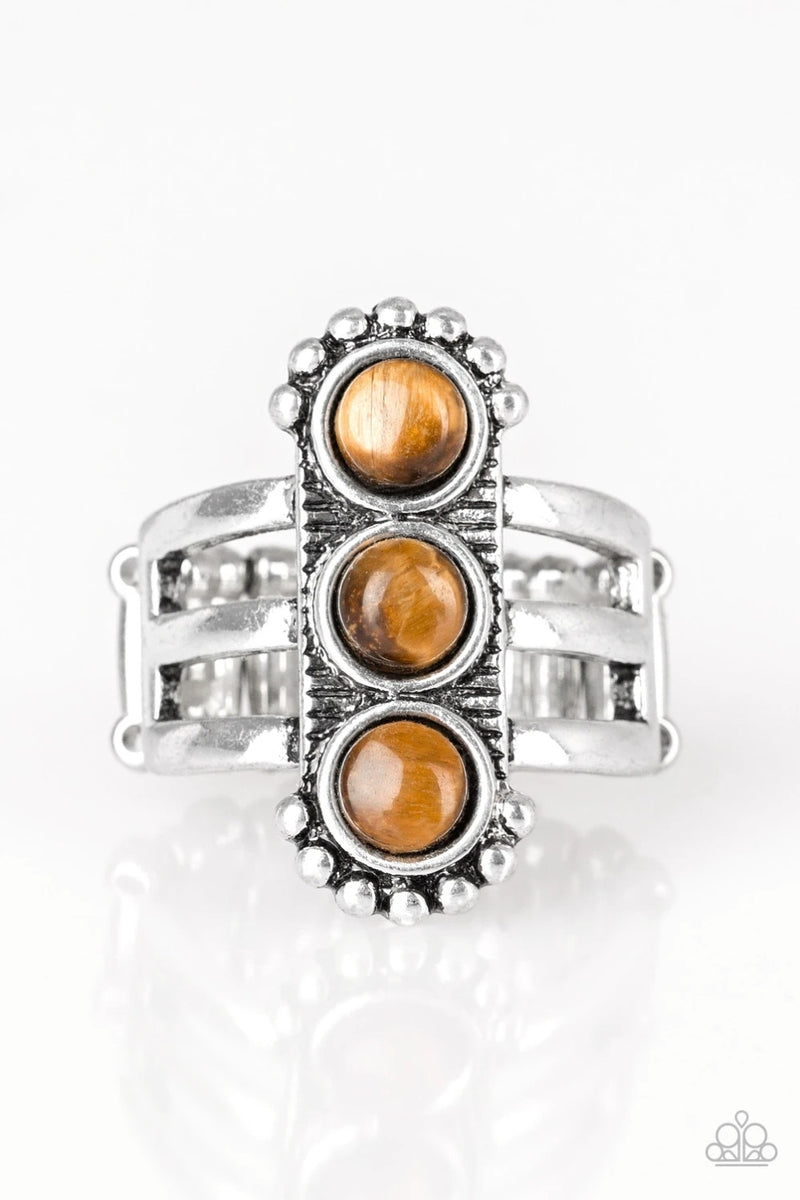 Rio Trio - Brown - Tiger's Eye Stones