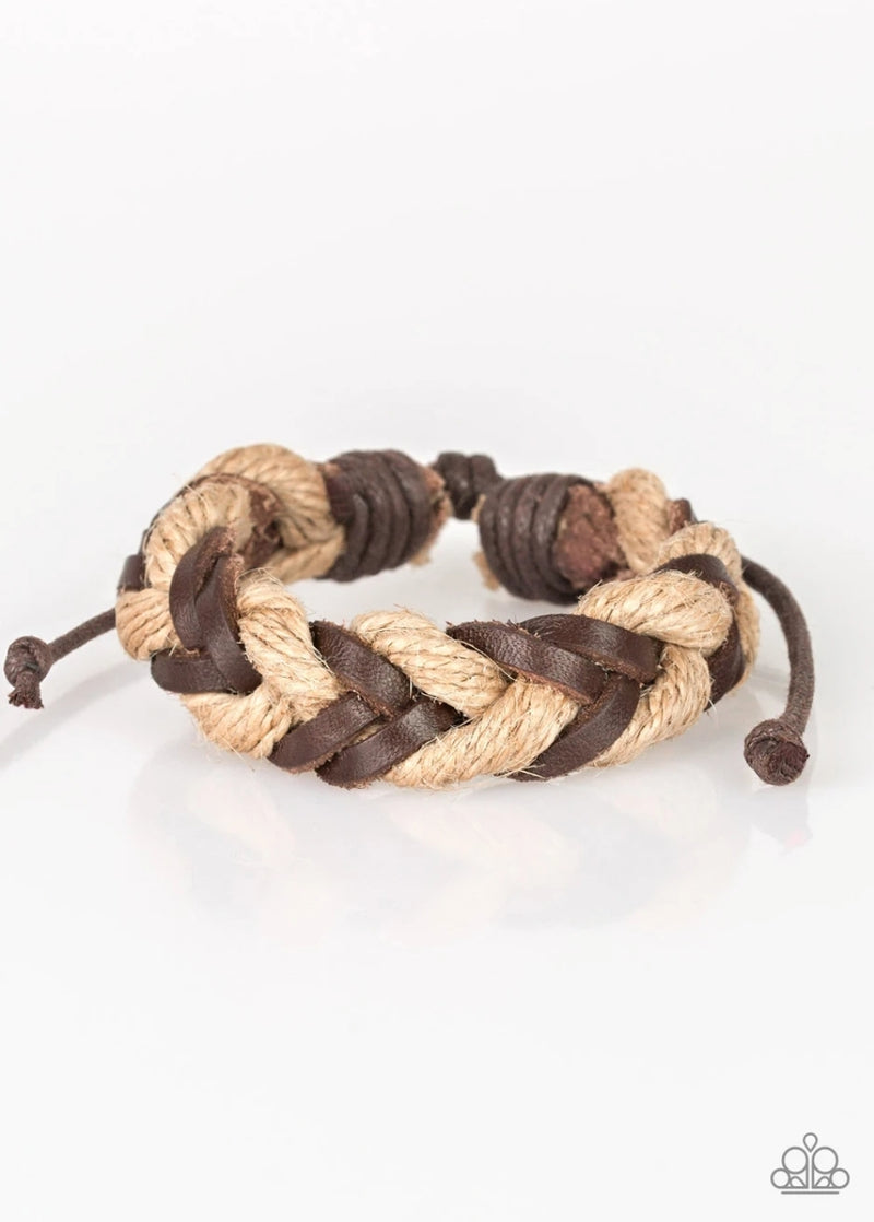 Trail Marker - Bracelet Brown