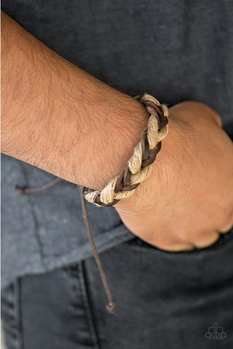 Trail Marker - Bracelet Brown