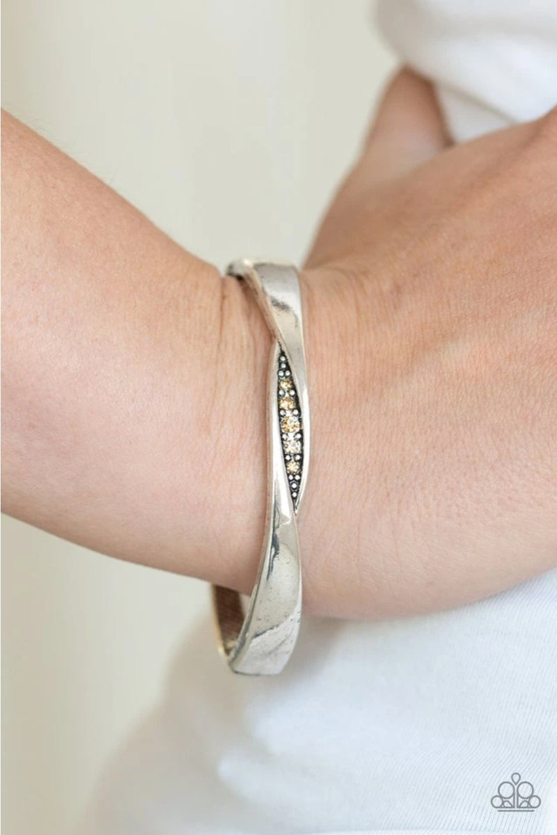 Glittering Grit - Brown Bracelet