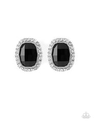 The Modern Monroe - Black - Earrings