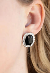 The Modern Monroe - Black - Earrings