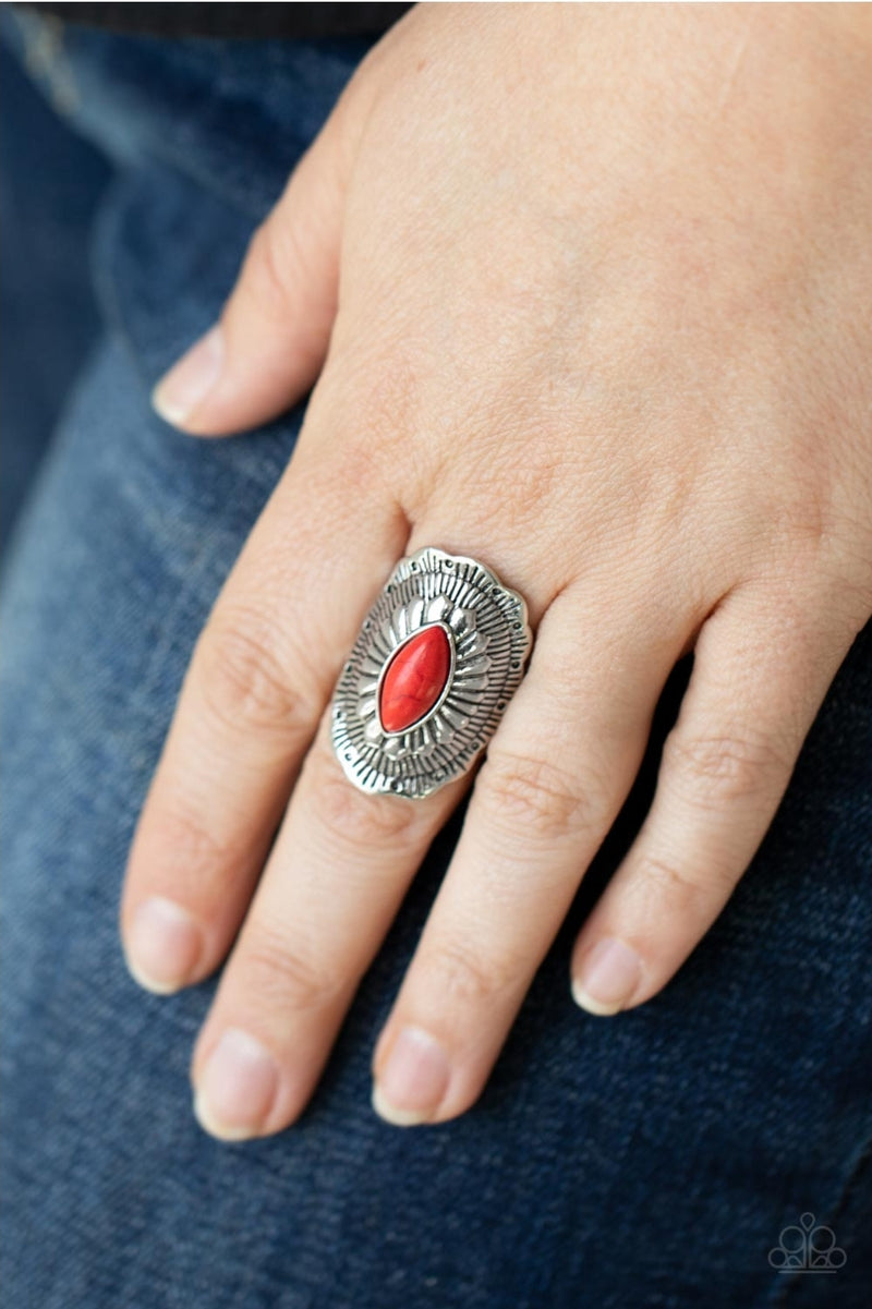 ORNAMENTAL ALLURE RED RING