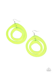 Show Your True NEONS - Yellow Earring