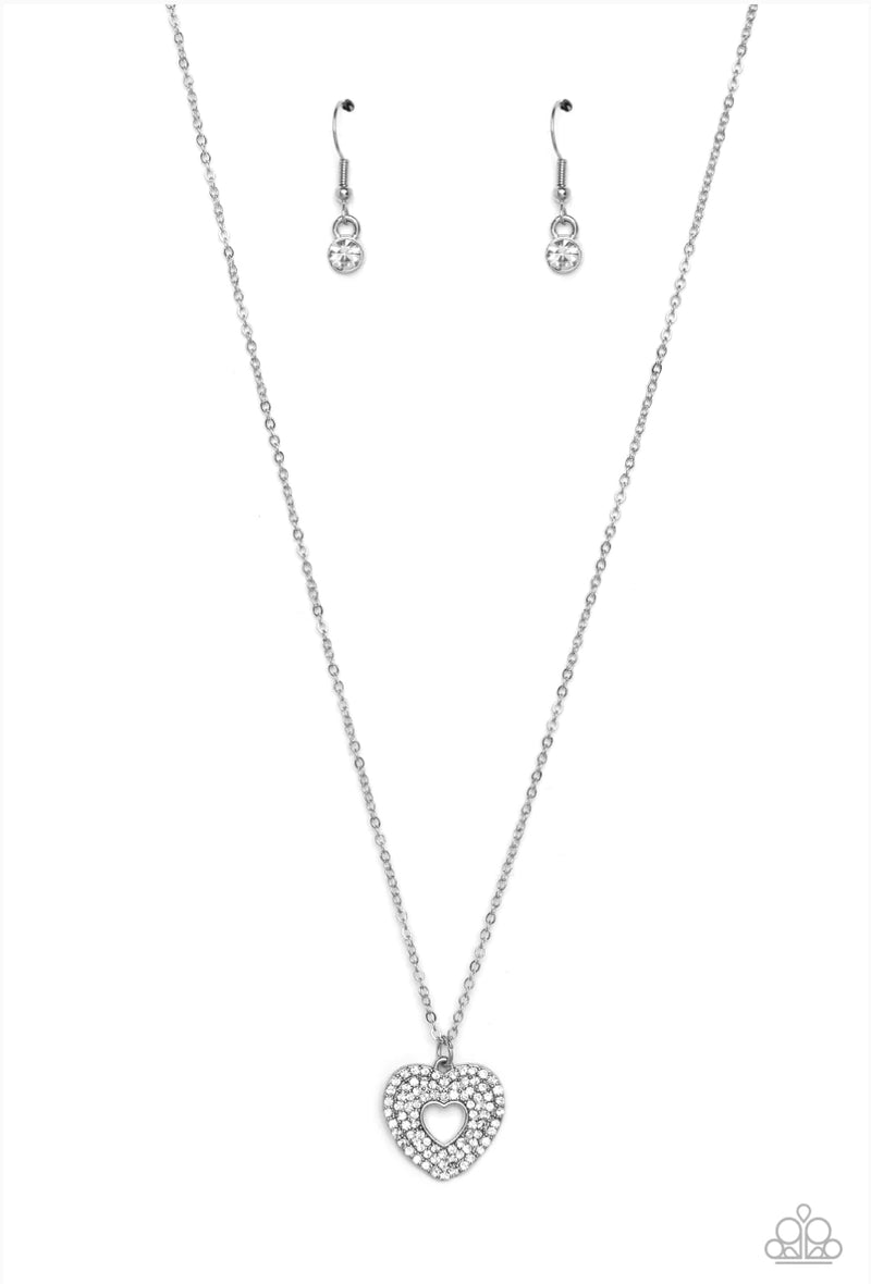 Romantic Retreat - White Necklace