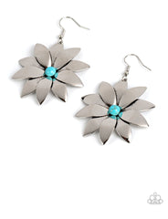 Pinwheel Prairies - Blue Earrings
